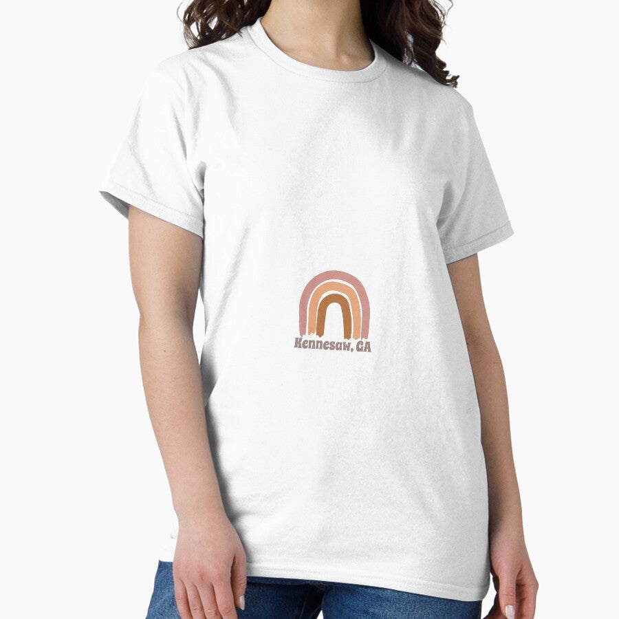 KENNESAW HIPPIE RAINBOW Classic T-Shirt