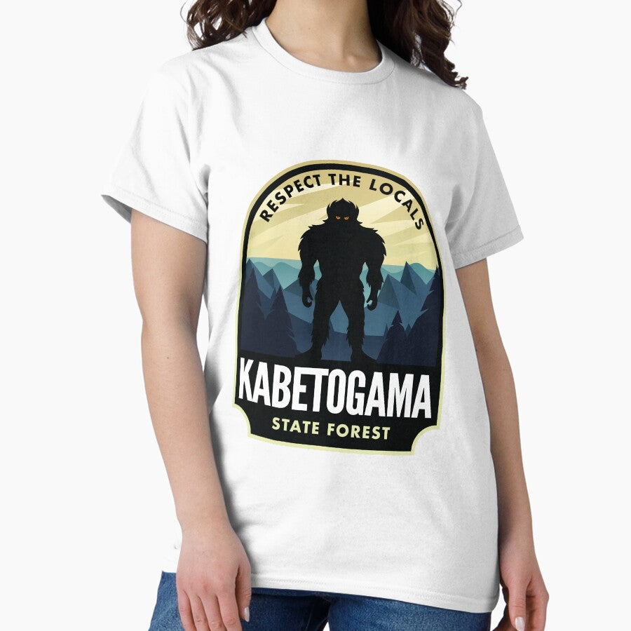 Kabetogama Minnesota Bigfoot Sasquatch Classic T-Shirt