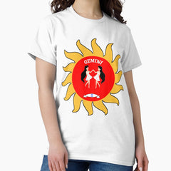 Gemini twins star sign Classic T-Shirt