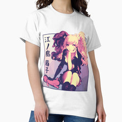 Enoshima Junko Danganronpa Vaporwave Anime Aesthetic Kawaii Fairy Kei Classic T Shirt