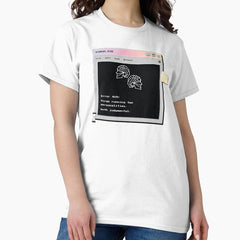 VIRGO.EXE – Error 409 Glitchcore Zodiac Design Classic T-Shirt