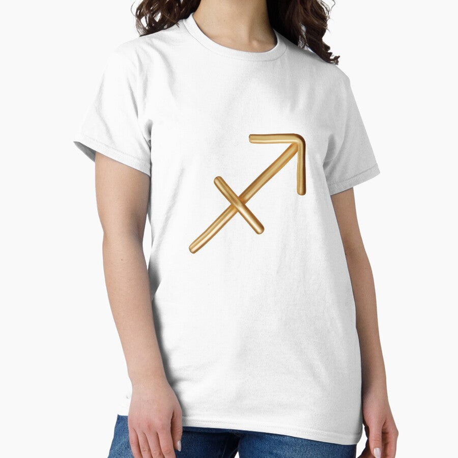 Gold Sagittarius Classic T-Shirt