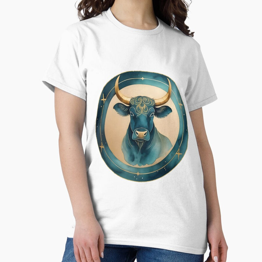 Bull. Chinese zodiac sign. Year of the Bull. Classic T-Shirt