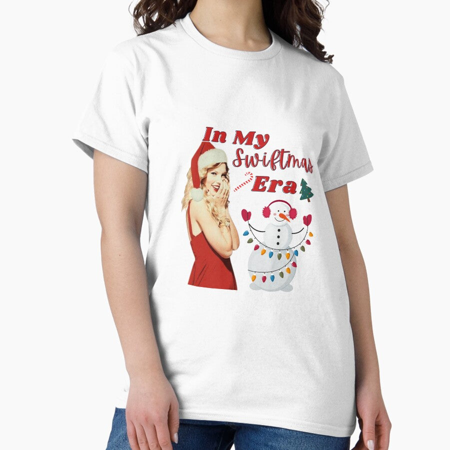 Merry Swiftmas Taylor Swift Christmas Eras Classic T Shirt