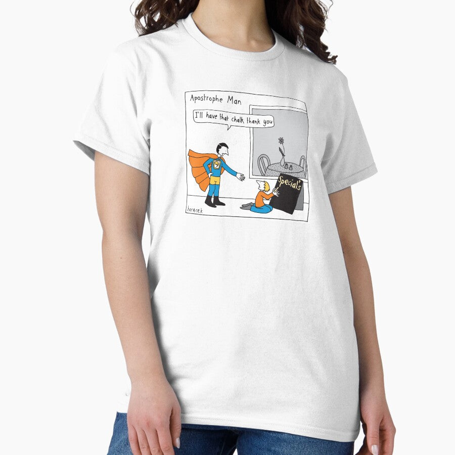 Apostrophe Man Classic T-Shirt