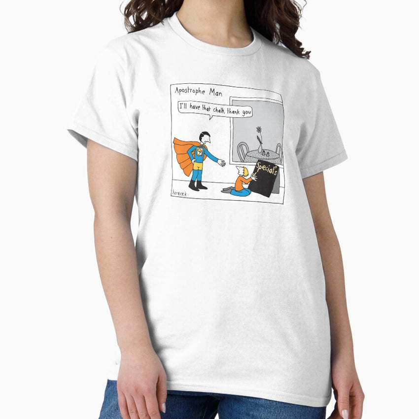 Apostrophe Man Classic T-Shirt