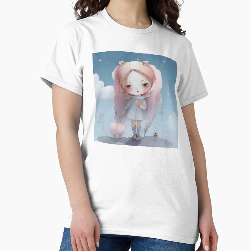 Art Picture Wall Art Fairy Taill Picture Classic T Shirt