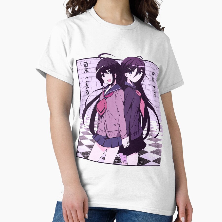 Tokomaru Toko Fukawa Komaru Naegi Danganronpa Vaporwave Anime Aesthetic Kawaii Fairy Kei Manga Classic T Shirt