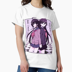 Tokomaru Toko Fukawa Komaru Naegi Danganronpa Vaporwave Anime Aesthetic Kawaii Fairy Kei Manga Classic T Shirt