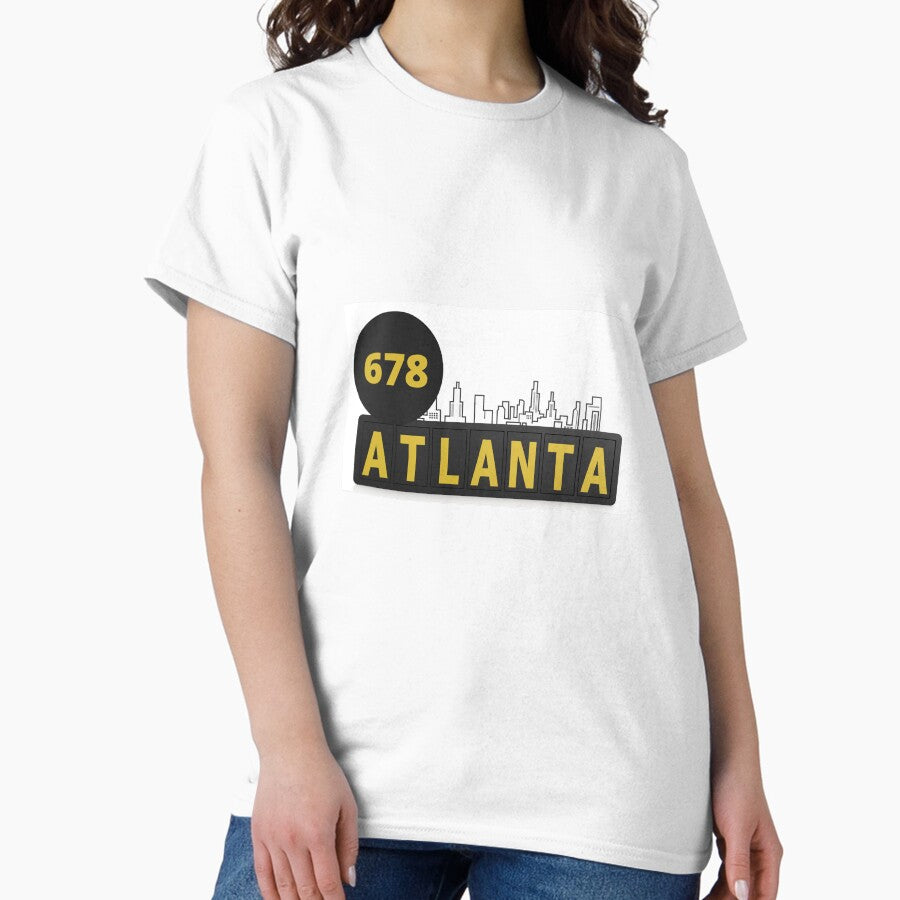 Area Code 678 Atlanta Georgia Classic T Shirt