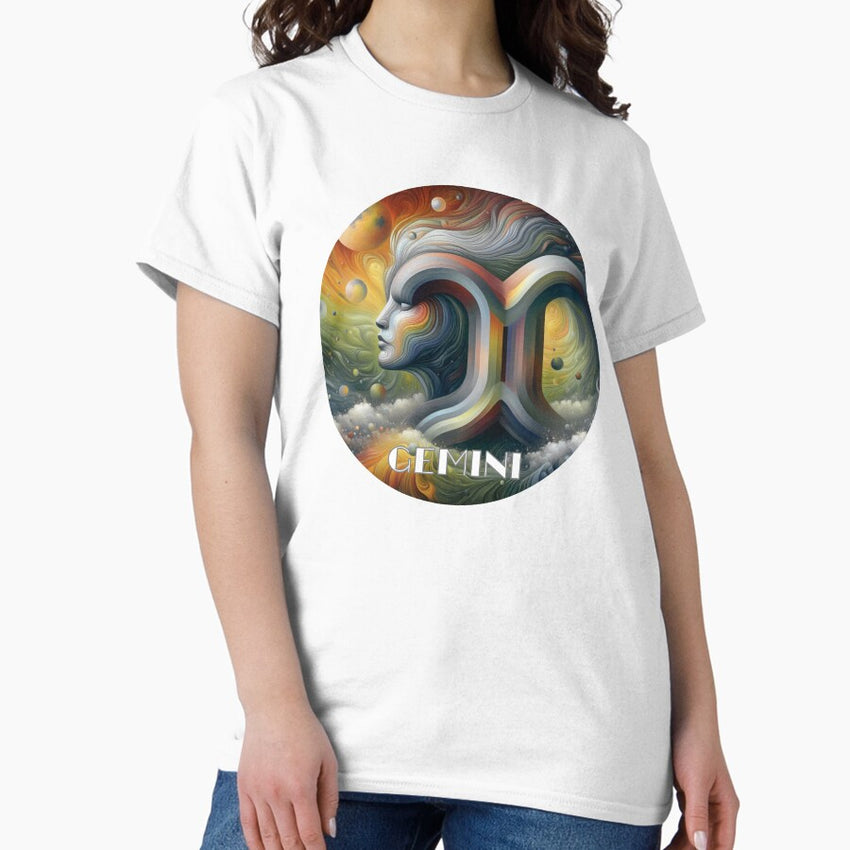 Gemini season, zodiac signs Classic T-Shirt