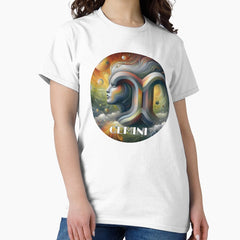Gemini season, zodiac signs Classic T-Shirt