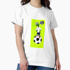 alien soccer player, ENGLAND the creator Classic T-Shirt