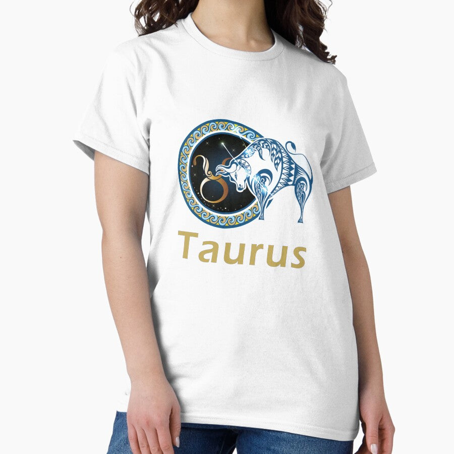 Taurus Zodiac Symbol Classic T-Shirt
