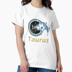 Taurus Zodiac Symbol Classic T-Shirt