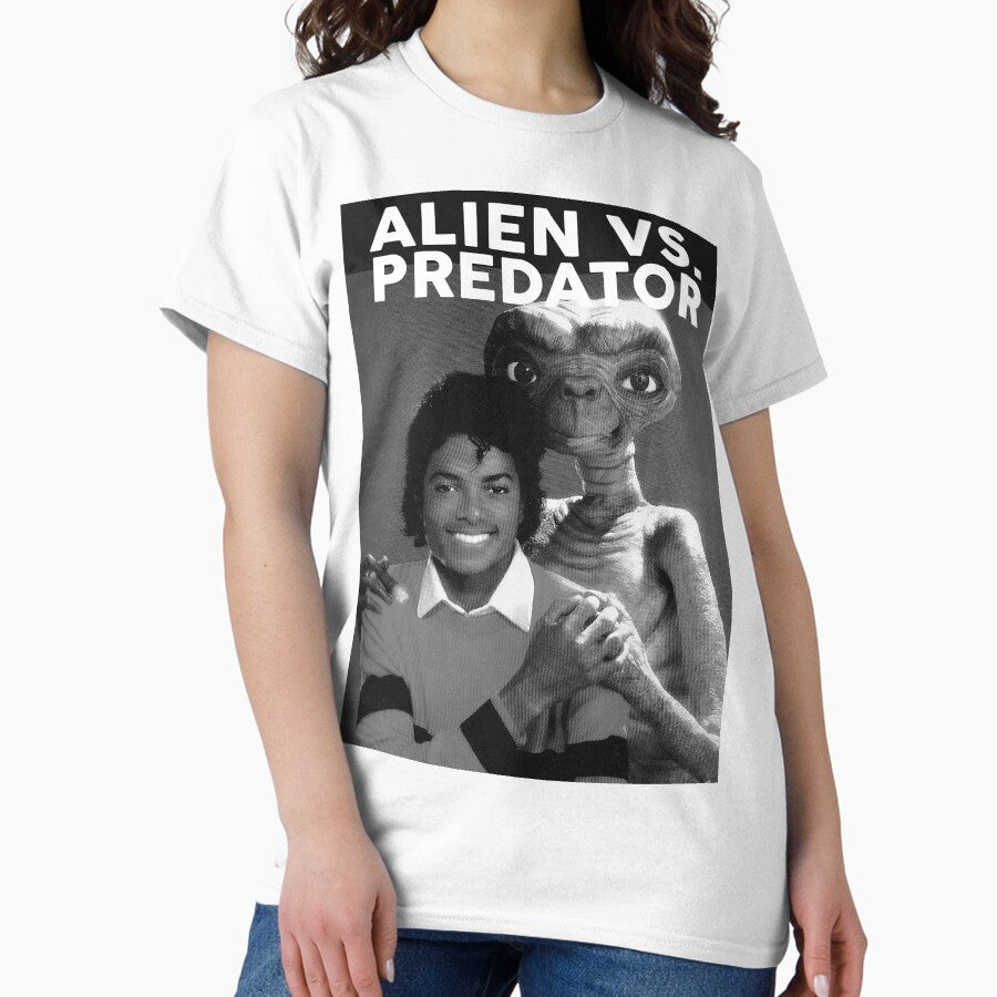Alien And A Predator Classic T Shirt