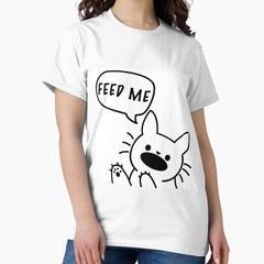 Morning Ritual of a Cat Classic T-Shirt