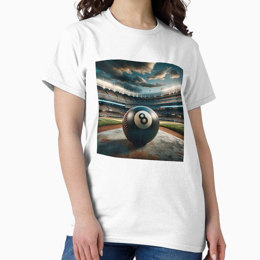 8 Ball goes to Yankee Stadium Classic T-Shirt