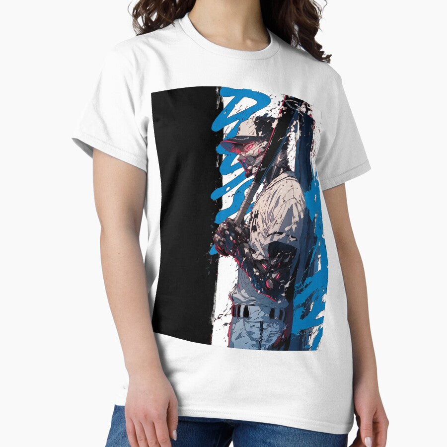 Baseball Anime Extreme BLUE Classic T-Shirt