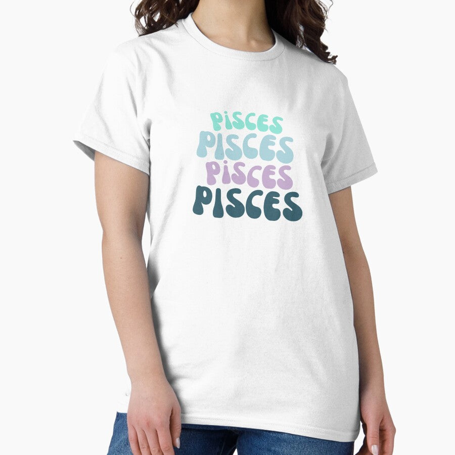 70s Pisces | Pisces | Zodiac Classic T-Shirt