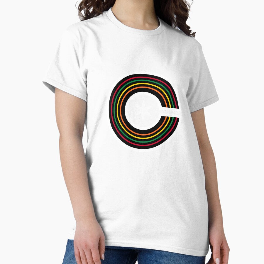 Chicago Blackhawks Concept Logo (White Star) Classic T-Shirt