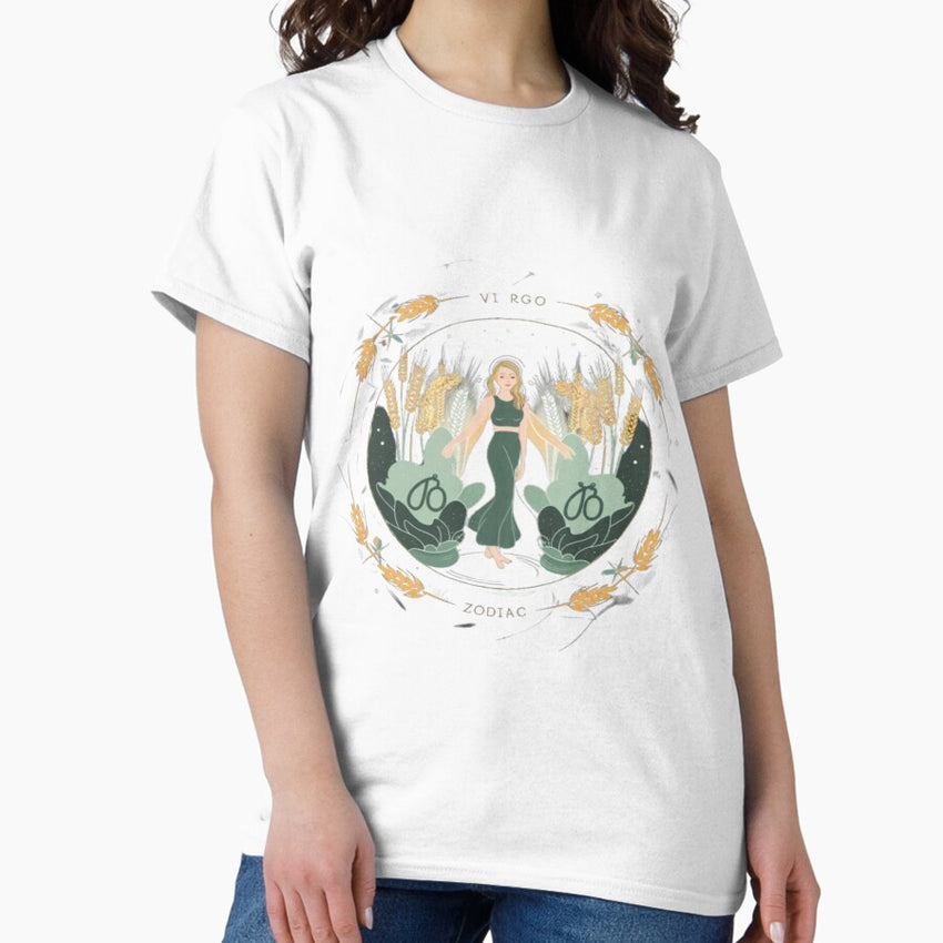 Astrology Zodiac Designs: Virgo #5 Classic T-Shirt