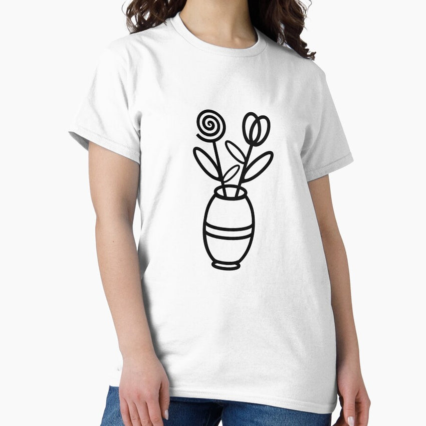 Flower bouquet Retro Floral Classic T-Shirt