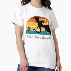 Adventure Awaits Fantasy Classic T Shirt