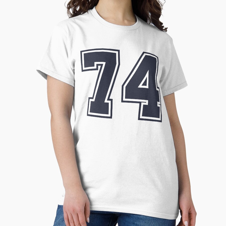 74 Sports Number Seventy-Four Classic T-Shirt
