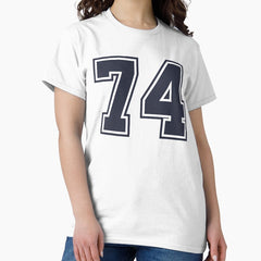 74 Sports Number Seventy-Four Classic T-Shirt
