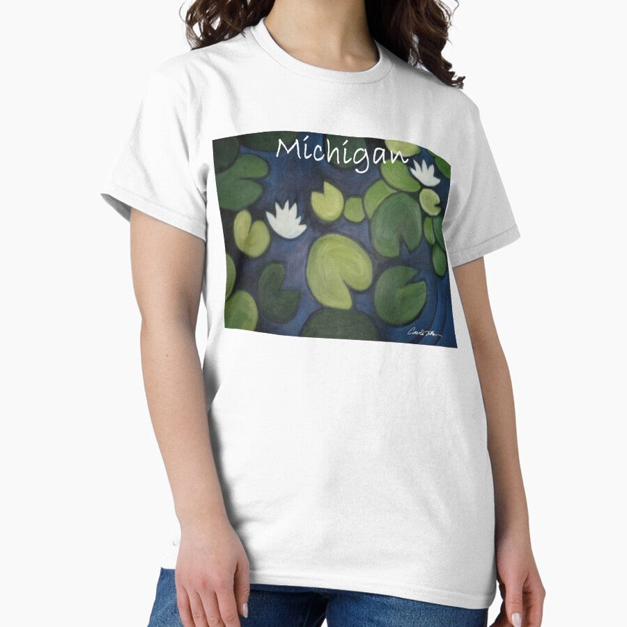 Lily pads PLA 034MI Classic T-Shirt