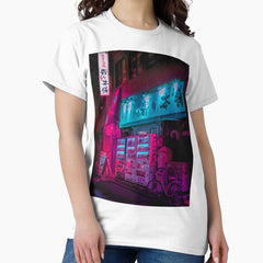 80S Trends Neon Aesthetic Vending Machine Classic T Shirt