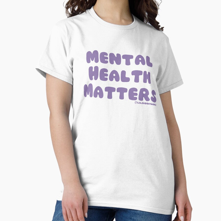 Mental Health Matters V20C Purple Lilsboobthangs Classic T Shirt