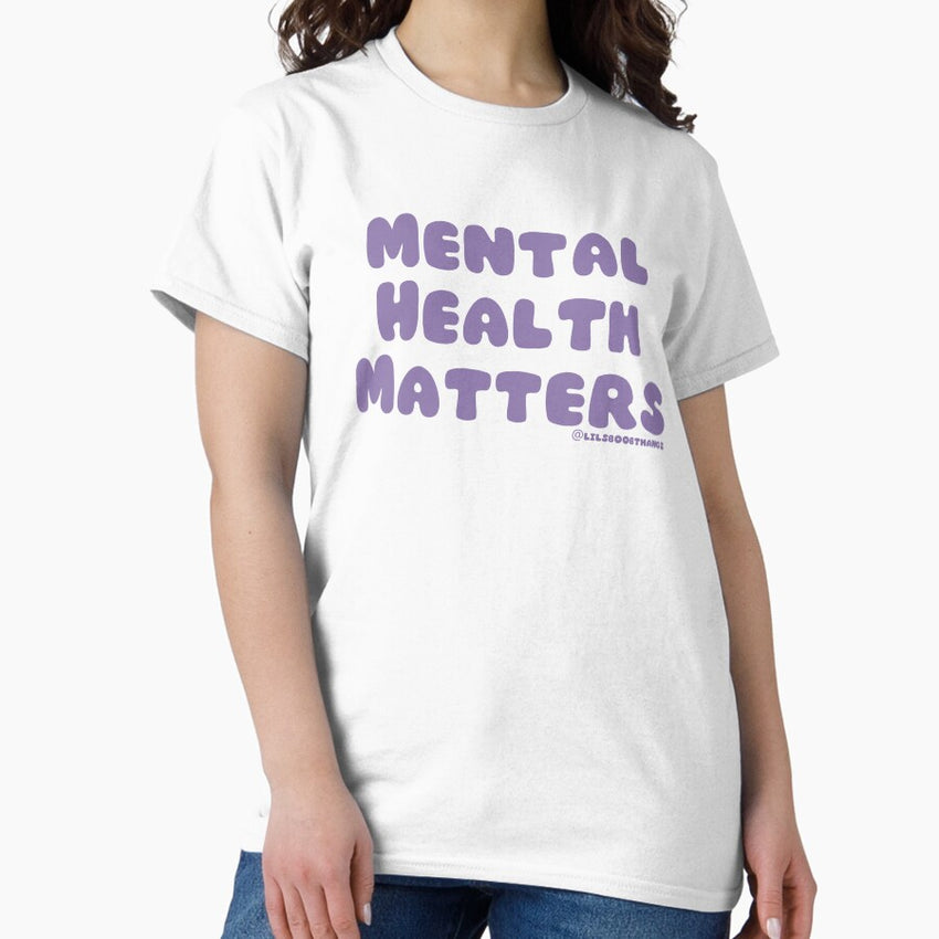 Mental Health Matters V20C Purple Lilsboobthangs Classic T Shirt