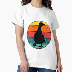 Duck Lover Owner Retro Vintage Sunset Classic T Shirt