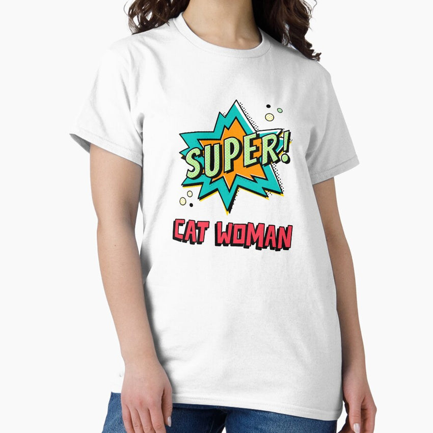 Super Cat Woman Classic T-Shirt