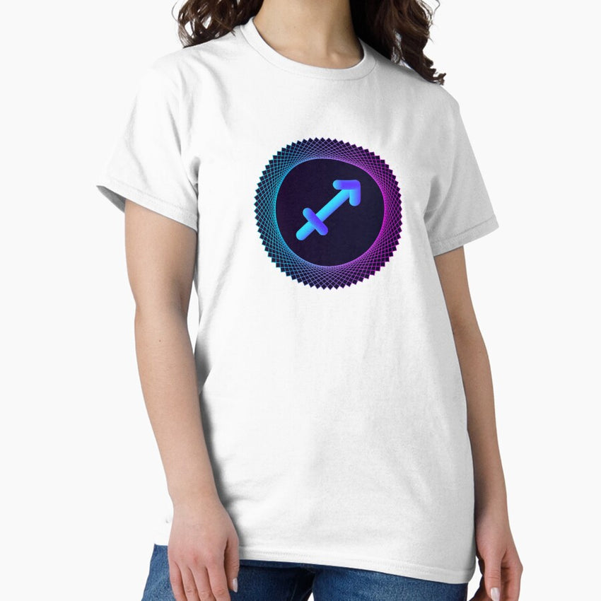 SAGITTARIUS ZODIAC SIGN, ZODIAC SYMBOL, ASTROLOGY SIGN Classic T-Shirt