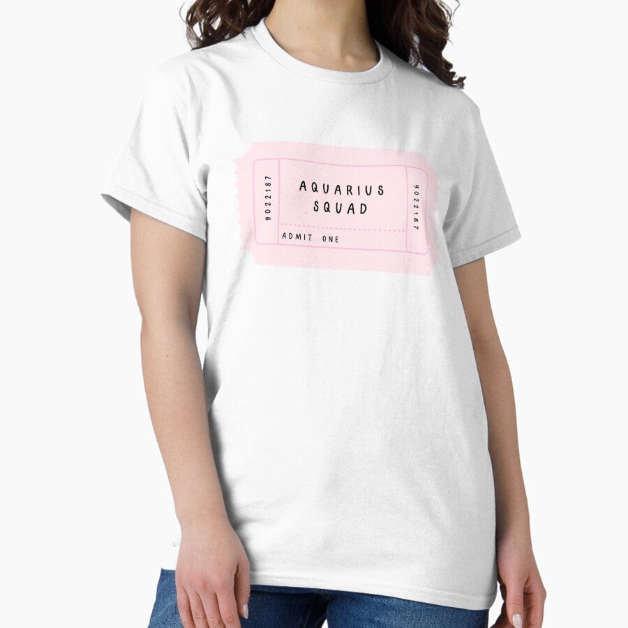 Aquarius Squad Ticket Classic T-Shirt