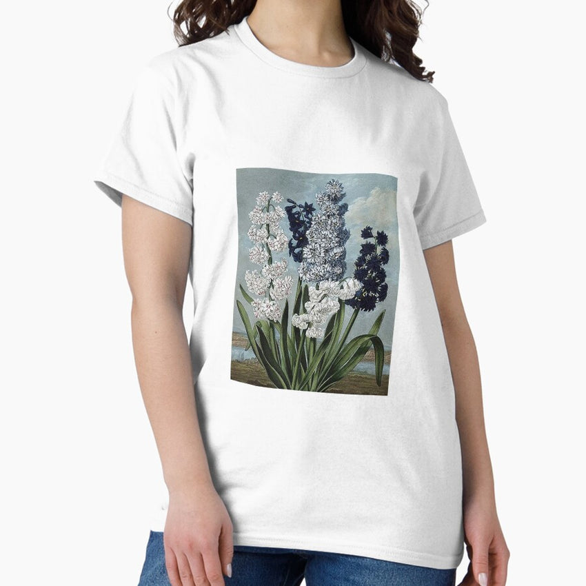 Aesthetic Flowers Art Print Classic T-Shirt