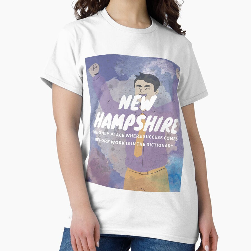 Adventure Awaits From Mountaintops To Seaside Serenity New Hampshire Beckons Classic T Shirt