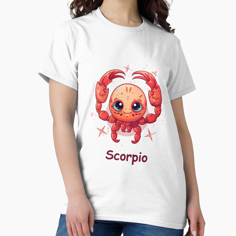 Cute Zodiac sign Scorpio Classic T-Shirt