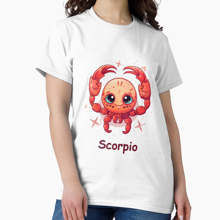 Cute Zodiac sign Scorpio Classic T-Shirt