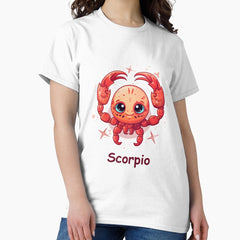Cute Zodiac sign Scorpio Classic T-Shirt