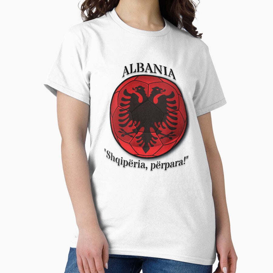 ALBANIA Soccer Flag, football Classic T-Shirt