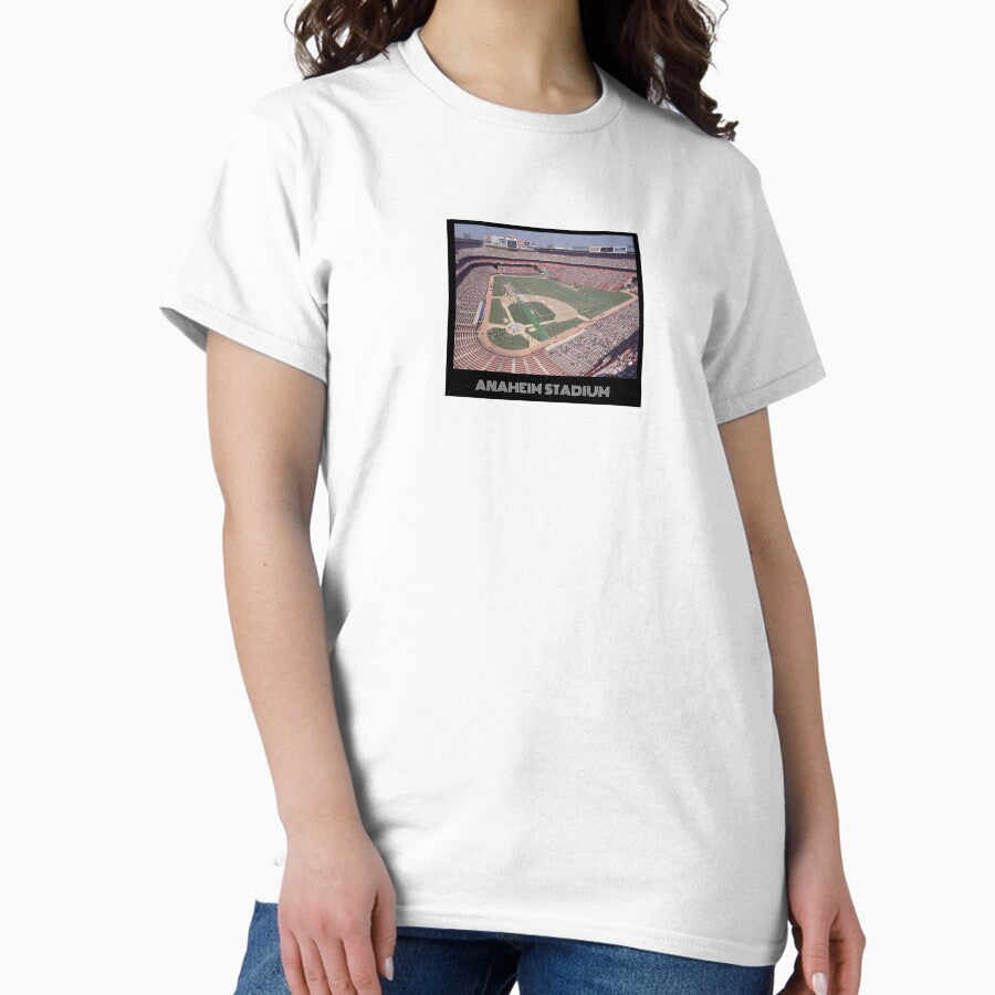 Anaheim Stadium Royal Blue Classic T Shirt