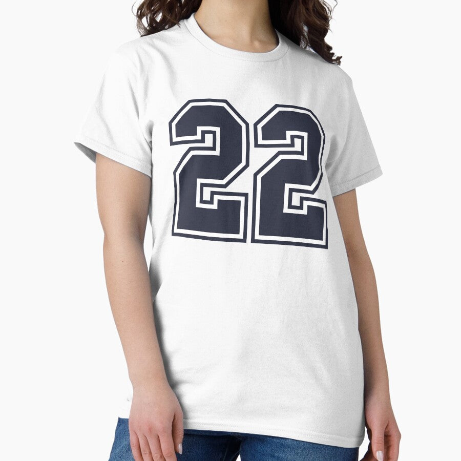22 Sports Number Twenty-Two Classic T-Shirt