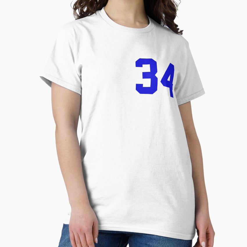 Auston Matthews Jersey Number- Sticker Classic T-Shirt