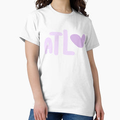 Atlanta Pastel W Heart Classic T Shirt