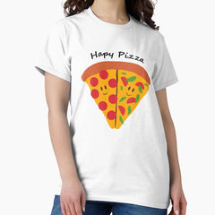 Copy of Happy Pizza Couple Classic T-Shirt