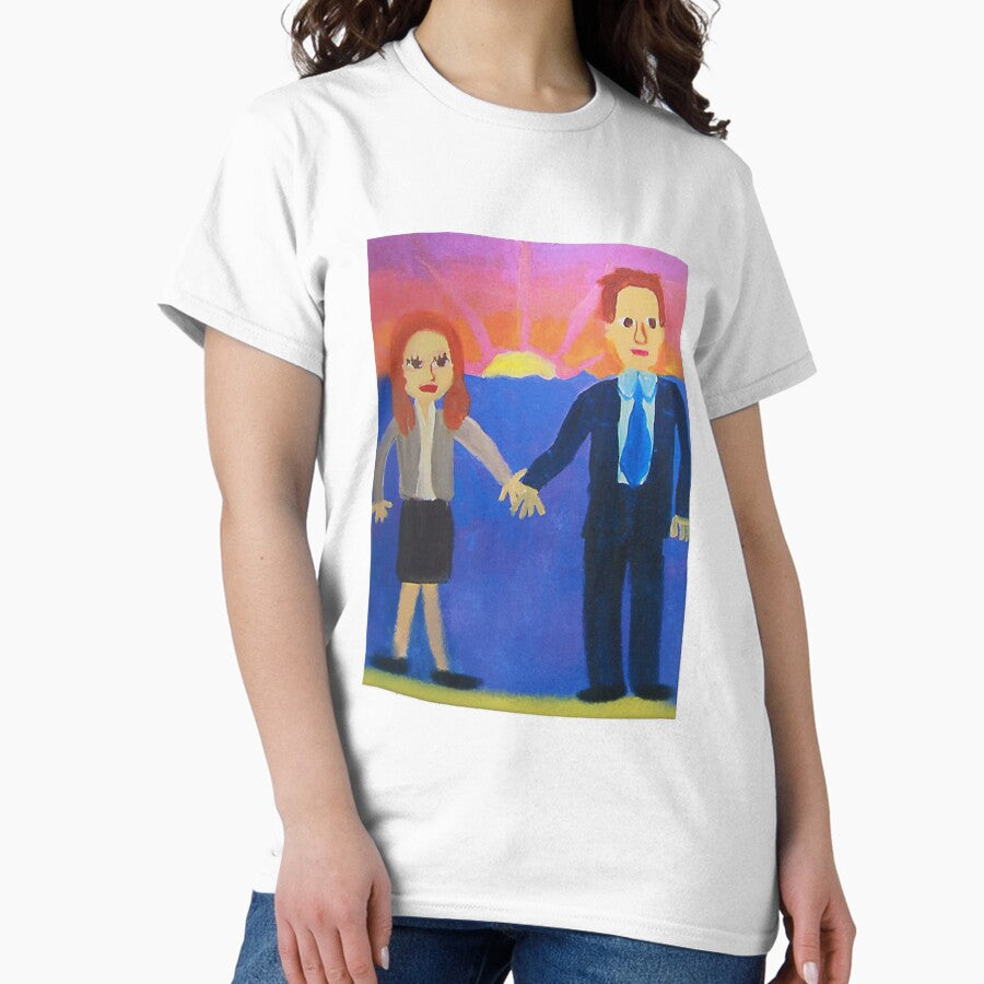 The Office Jim And Pam Art Classic T Shirt